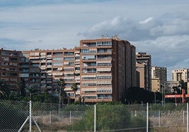 Bloques de viviendas en Alicante.