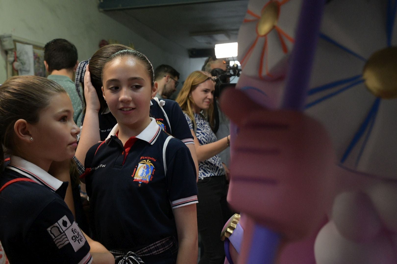 Una oda al agua en la hoguera oficial infantil de Alicante