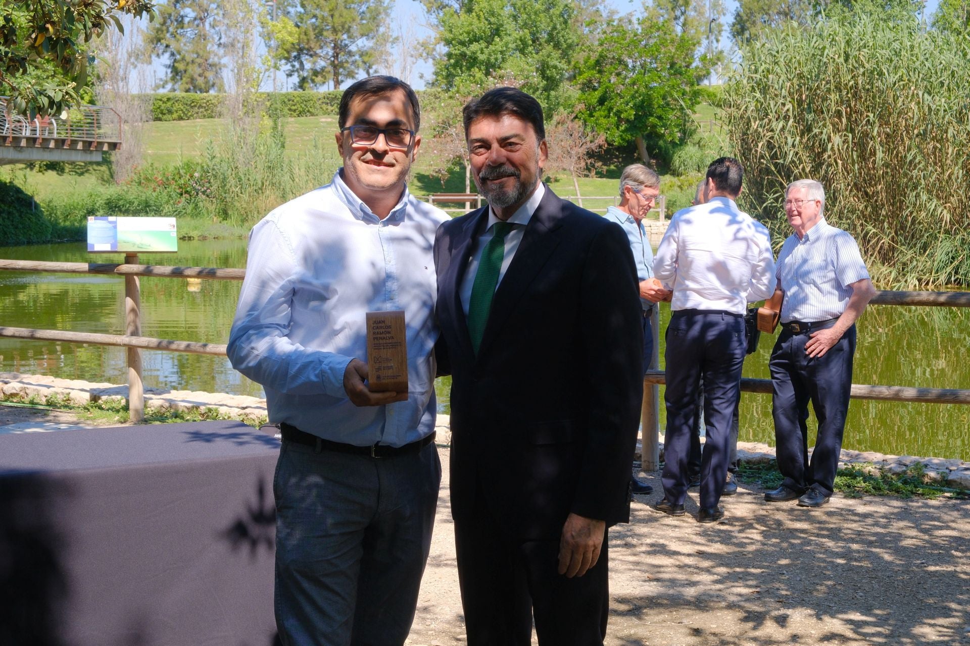 Alicante reconoce a los creadores del parque inundable de La Marjal