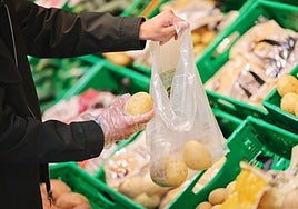 Patata nacional a granel en el lineal de Fruta y Verdura de Mercadona.