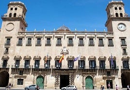 Ayuntamiento de Alicante, en imagen de archivo.