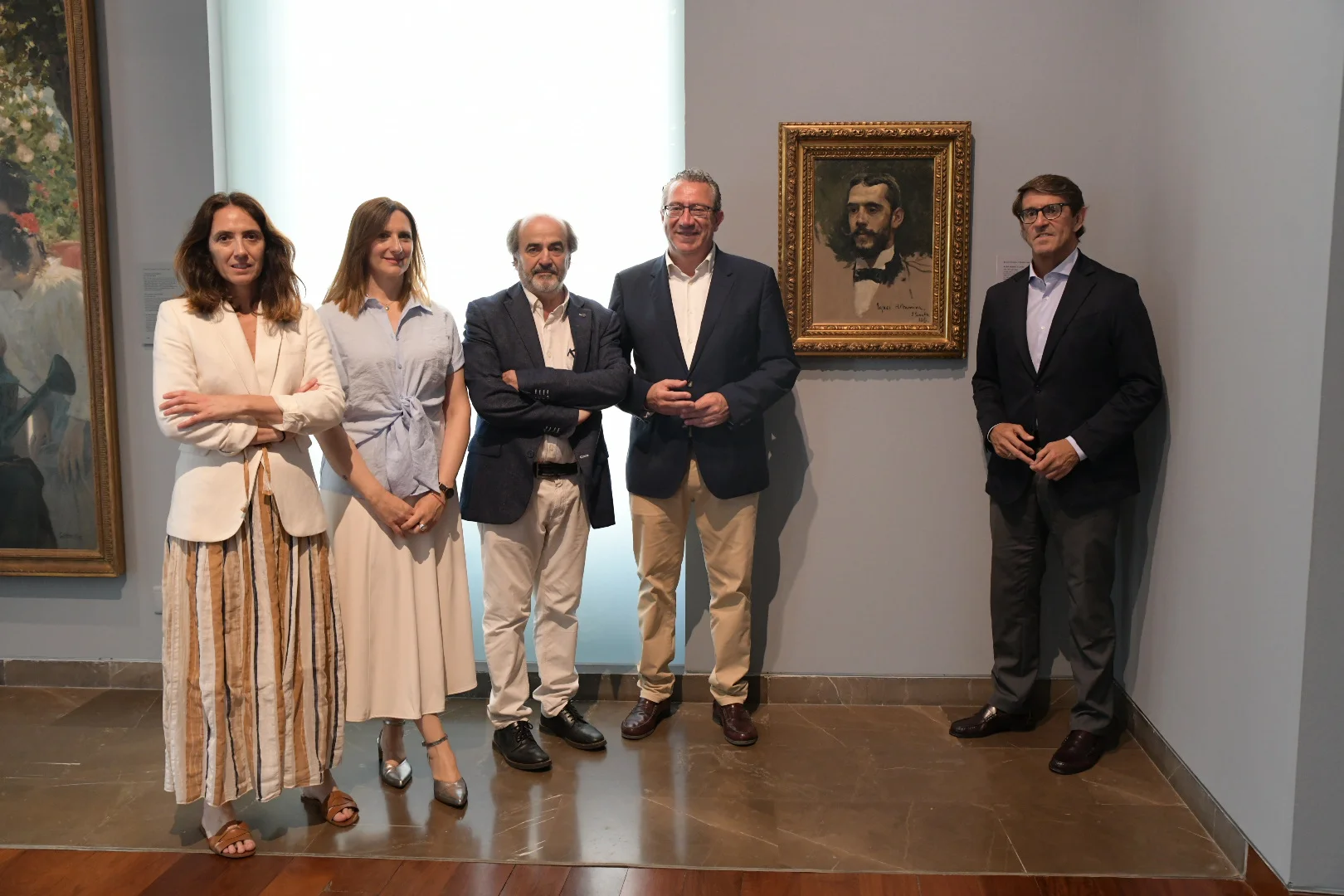 Imagen principal - The portrait of Altamira painted by Sorolla, in Alicante after more than a century of history