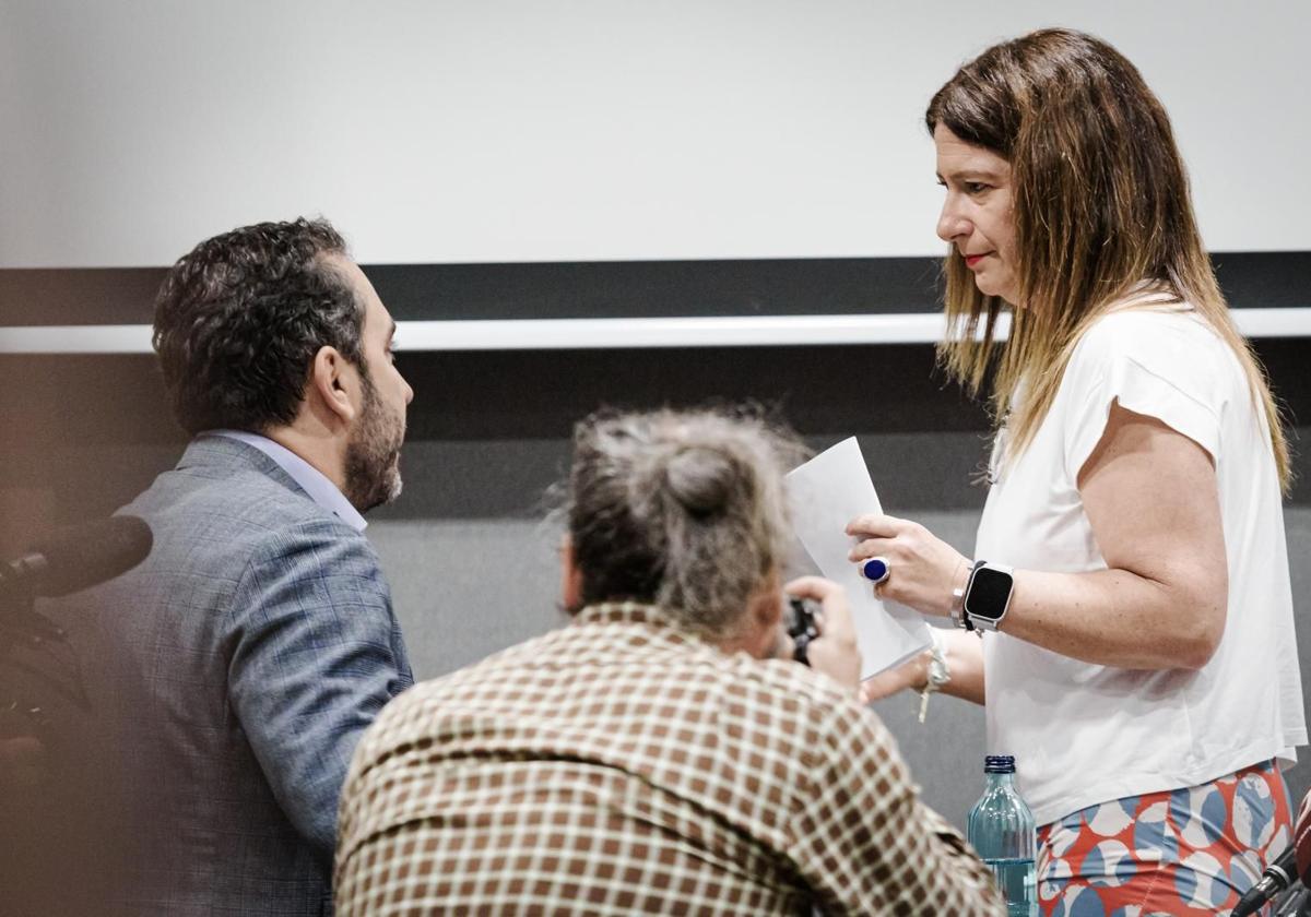 The businessman Víctor de Aldama and former socialist militant Leire Díez.