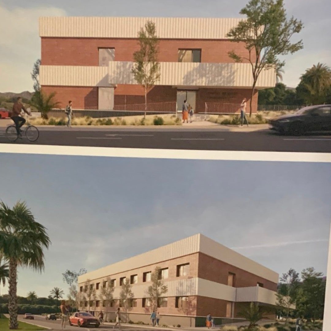 Así lucirá el futuro centro de salud.