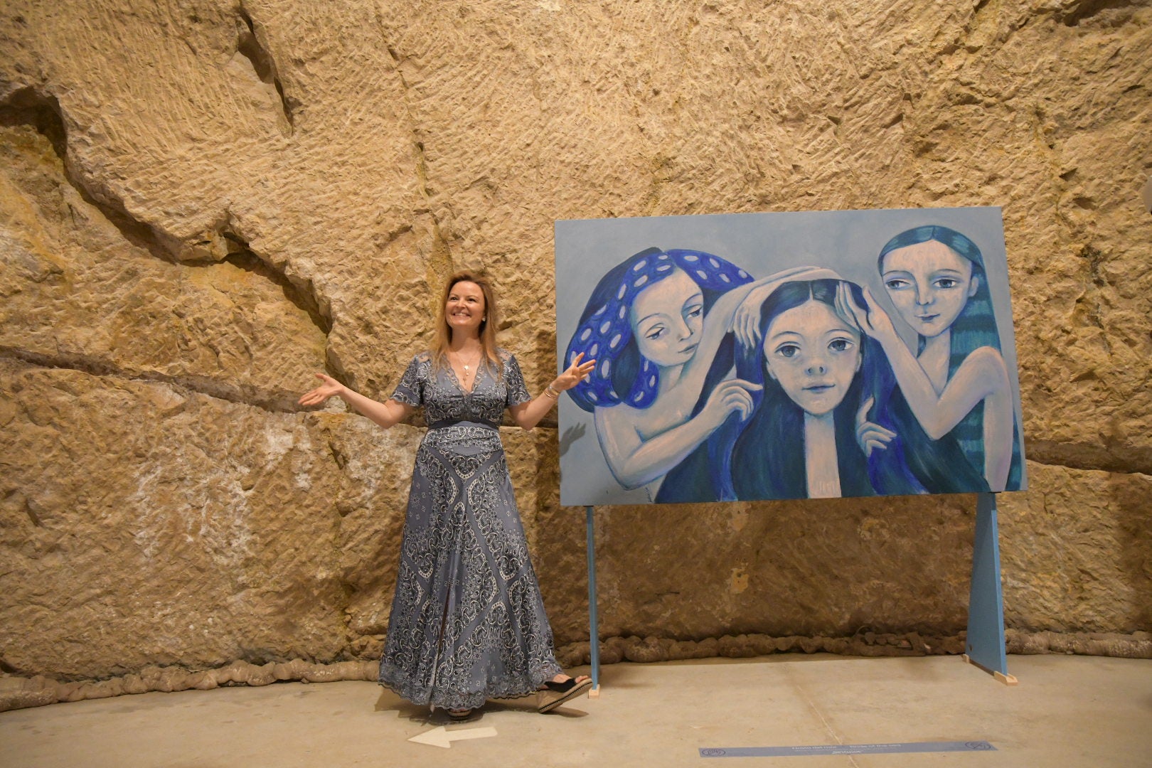Así es la exposición 'Cantos de sirena' de Sómnica Bernabeu