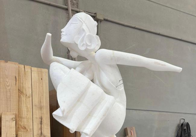 Ninot of 'Vanity' at Baver-Els Antigons.