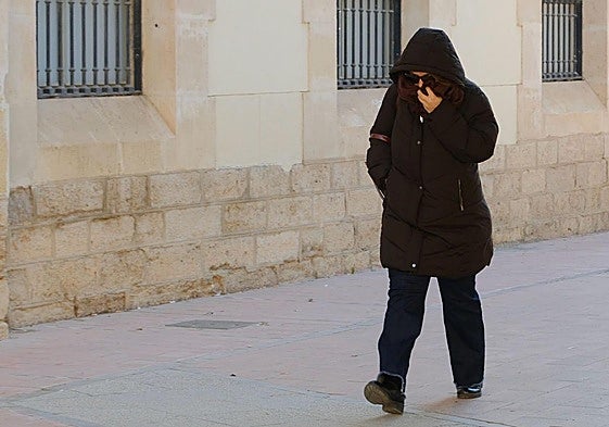 Una de las médicas condenadas, antes de entrar a la última vista oral del juicio por la muerte de Aitor