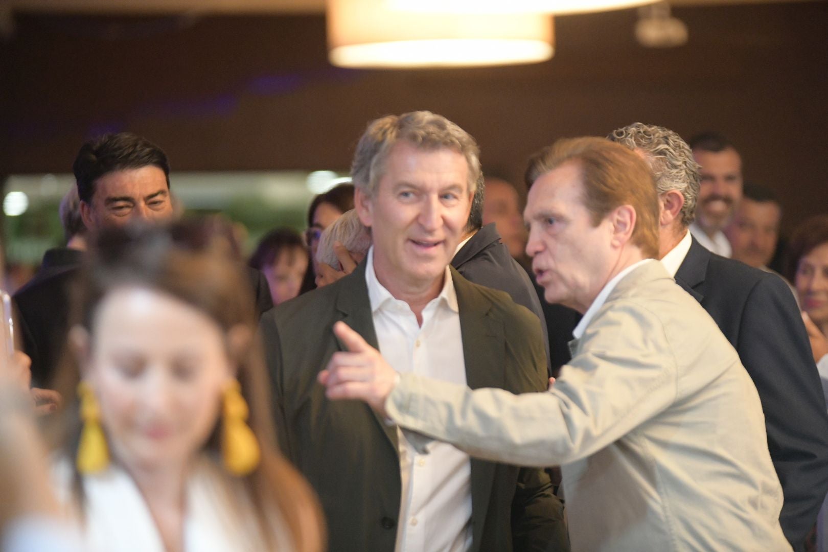 Multitudinario acto con Feijóo y Mazón en Alicante