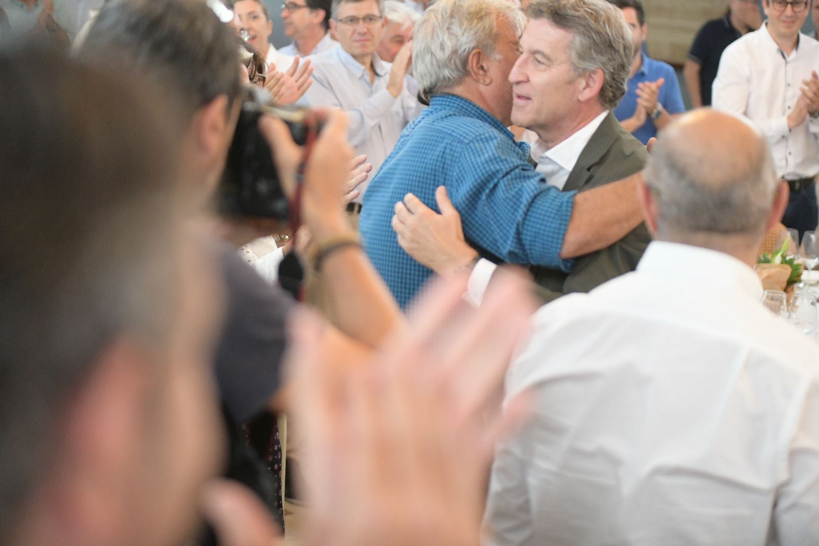 Multitudinario acto con Feijóo y Mazón en Alicante