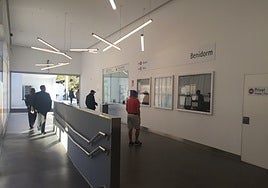 Imagen de la estación de Benidorm