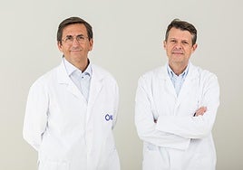 Dr. Morales y Dr. Mas, responsables de la Unidad de Traumatología HLA Vistahermosa.