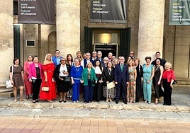 Entrega de premios en el Teatro Principal.