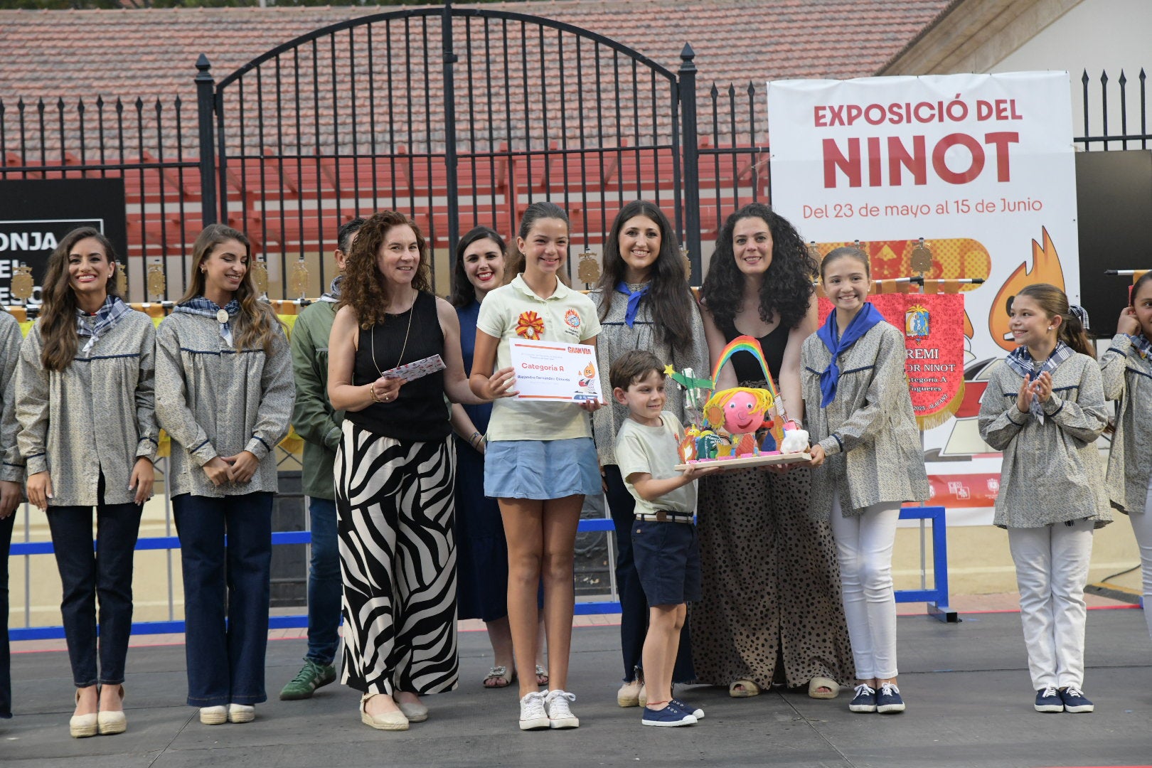 La entrega de premios de la exposición del ninot, en imágenes