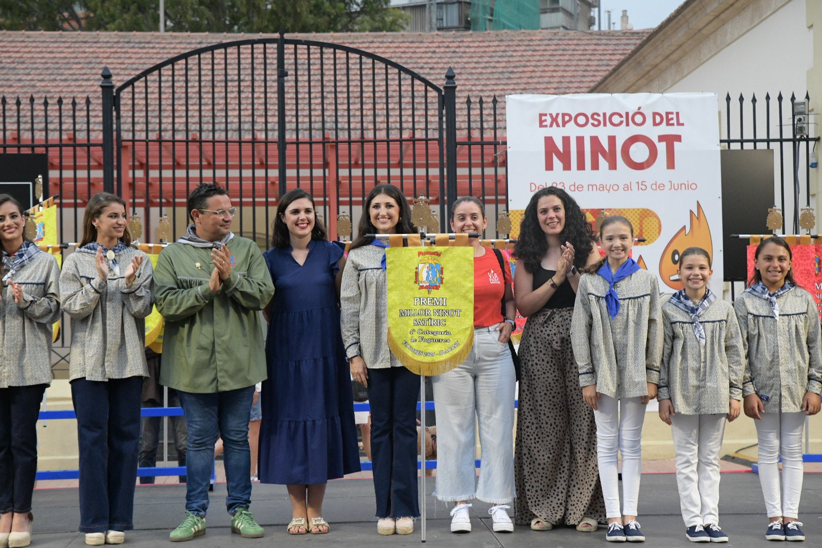 La entrega de premios de la exposición del ninot, en imágenes