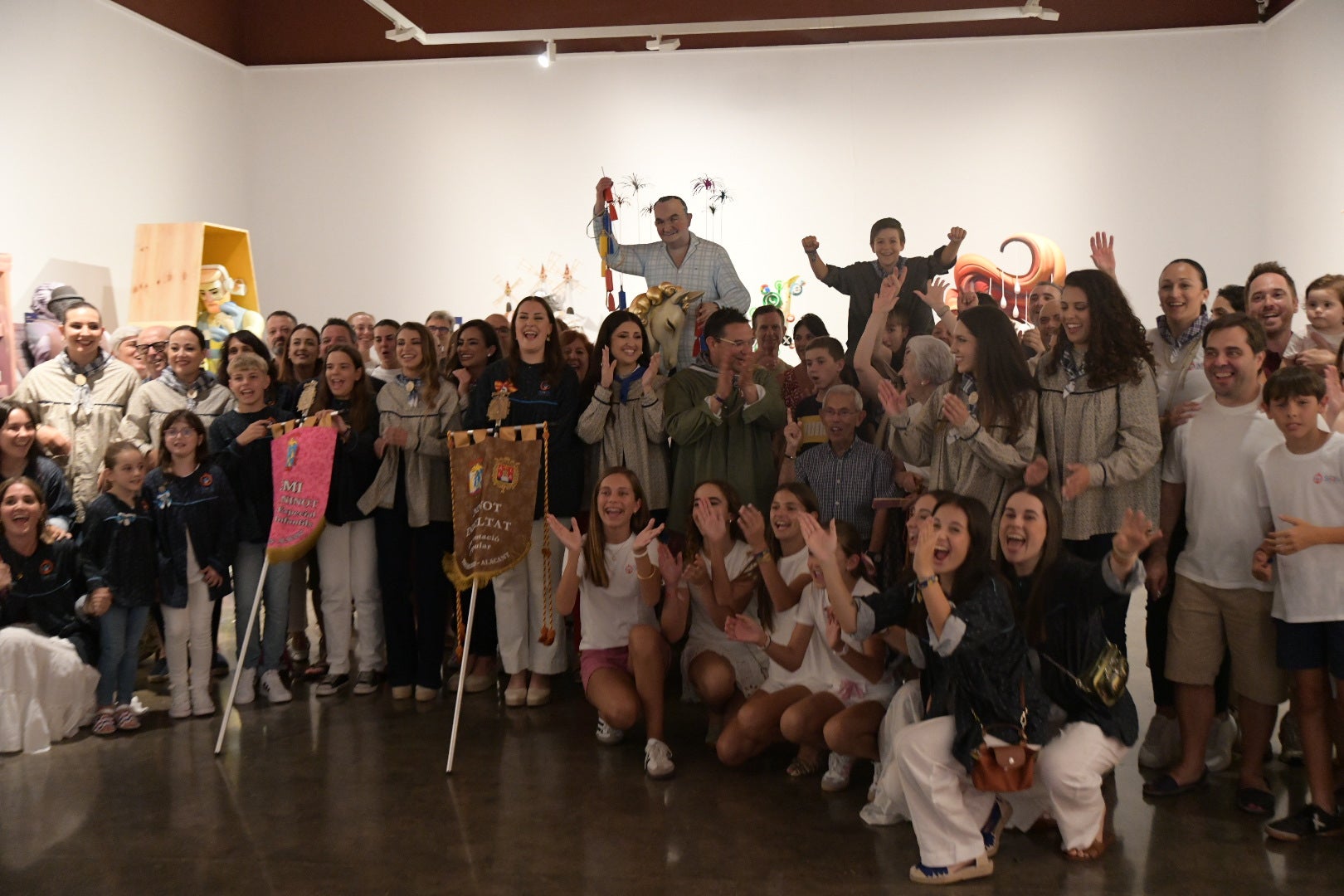 La entrega de premios de la exposición del ninot, en imágenes