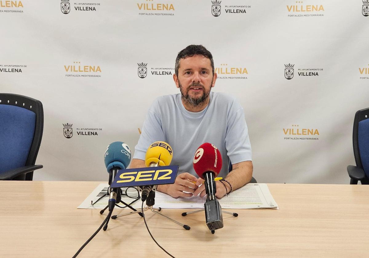 The Councillor for Environment and Agriculture of Villena City Council, Francisco Iniesta.