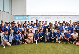 Graduados de la escuela de Fempa.
