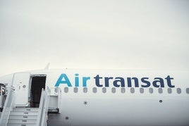 Avión de Air Transat.