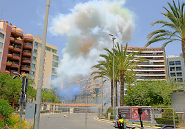 Mascletà de Crespo en Luceros.