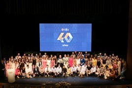 Foto de la gala del 40 aniversario de AIJU.