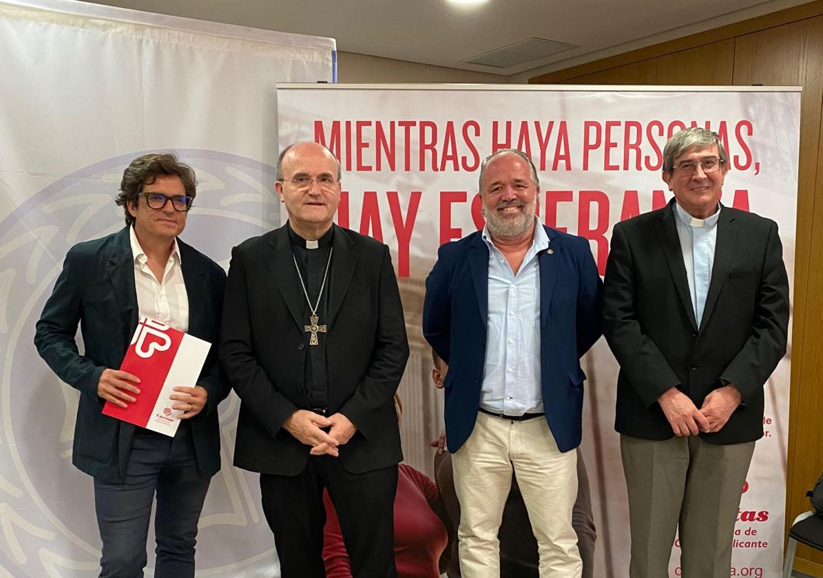 Presentation of Caritas' annual report.