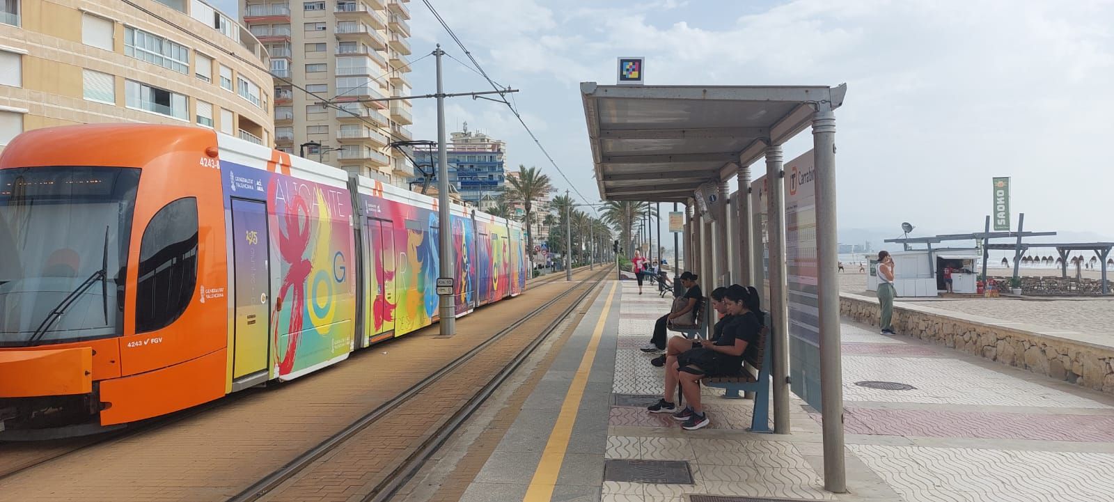 El Tram de Alicante circulará 24 horas a partir del viernes por Hogueras: consulta las frecuencias de las líneas