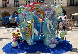 'H2O', la Hoguera Oficial Infantil.