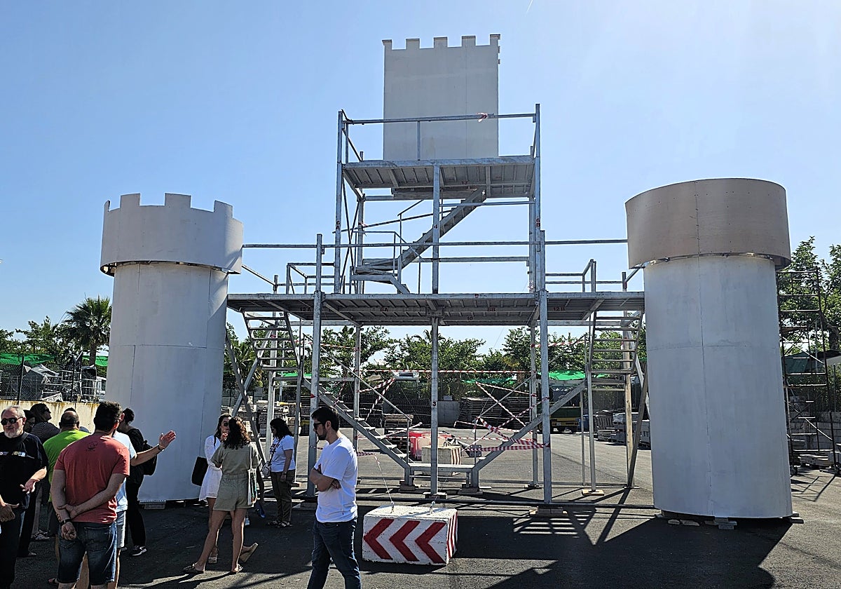 Imagen del nuevo castillo encargado por La Vila Joiosa