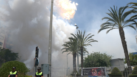 Mascletà de Ferrández el 20 de junio.