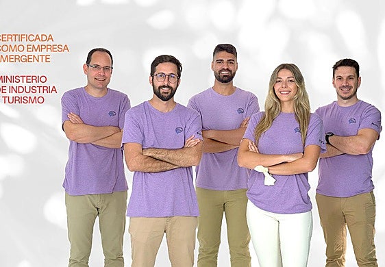 Equipo de la startup Physia.
