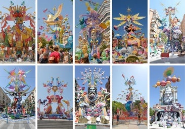 Route through the awards of the Special Hogueras of Alicante