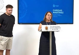 La edil de Mujer y Casa de la Dona, Caridad Martínez.