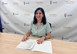 La edil de Sanidad y Bienestar Social, Alba Laserna.