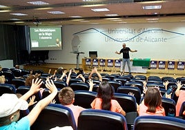 Imagen de archivo de la pasada edición de «El Pati de la Ciència».