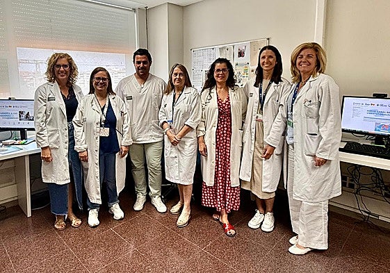 Personal del área de Enfermería del Departamento de Salud de Alicante-Hospital General.