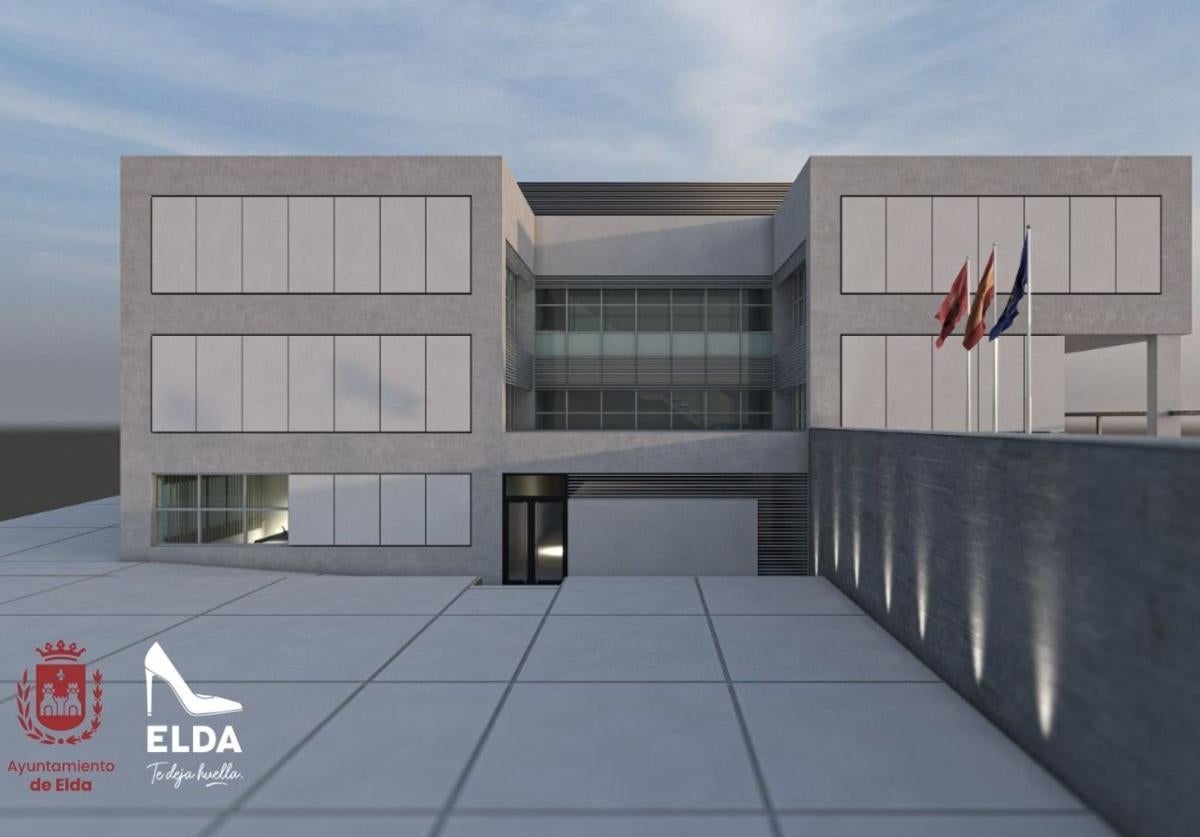 This is how the new Elda Local Police Station will look.
