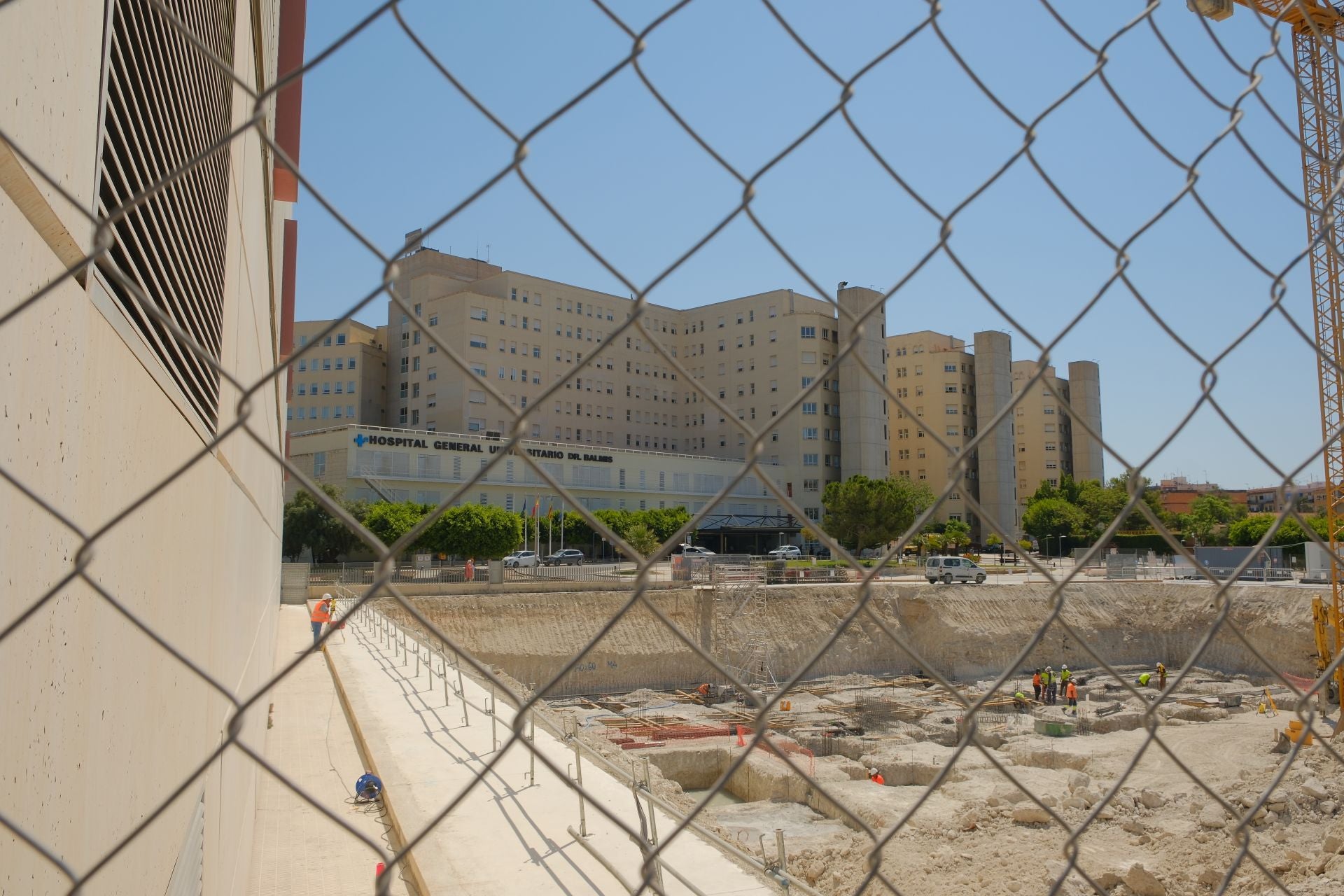 El nuevo edificio se asentará sobre el espacio que antes ocupaba el jardín del hospital.