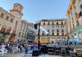 Concierto del ciclo 'Summer Brass Alicante'.