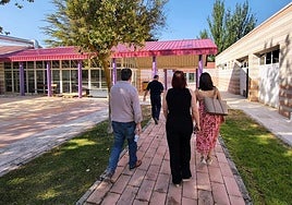 Visita a la Residencia Peña Rubia.