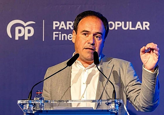 El secretario general del PPCV, Juanfran Pérez Llorca.