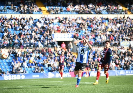 Imagen de archivo de un partido del Hércules.