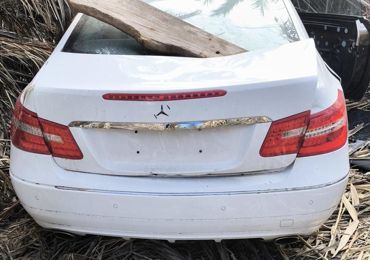 Wrecked and hidden car