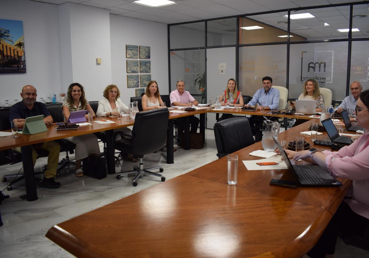Consejo de administración de Mercalicante.