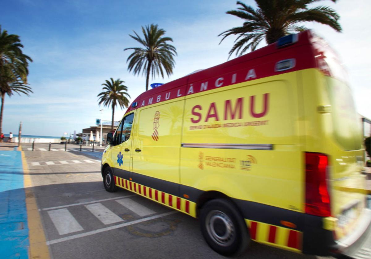 SAMU ambulance in an archive image.