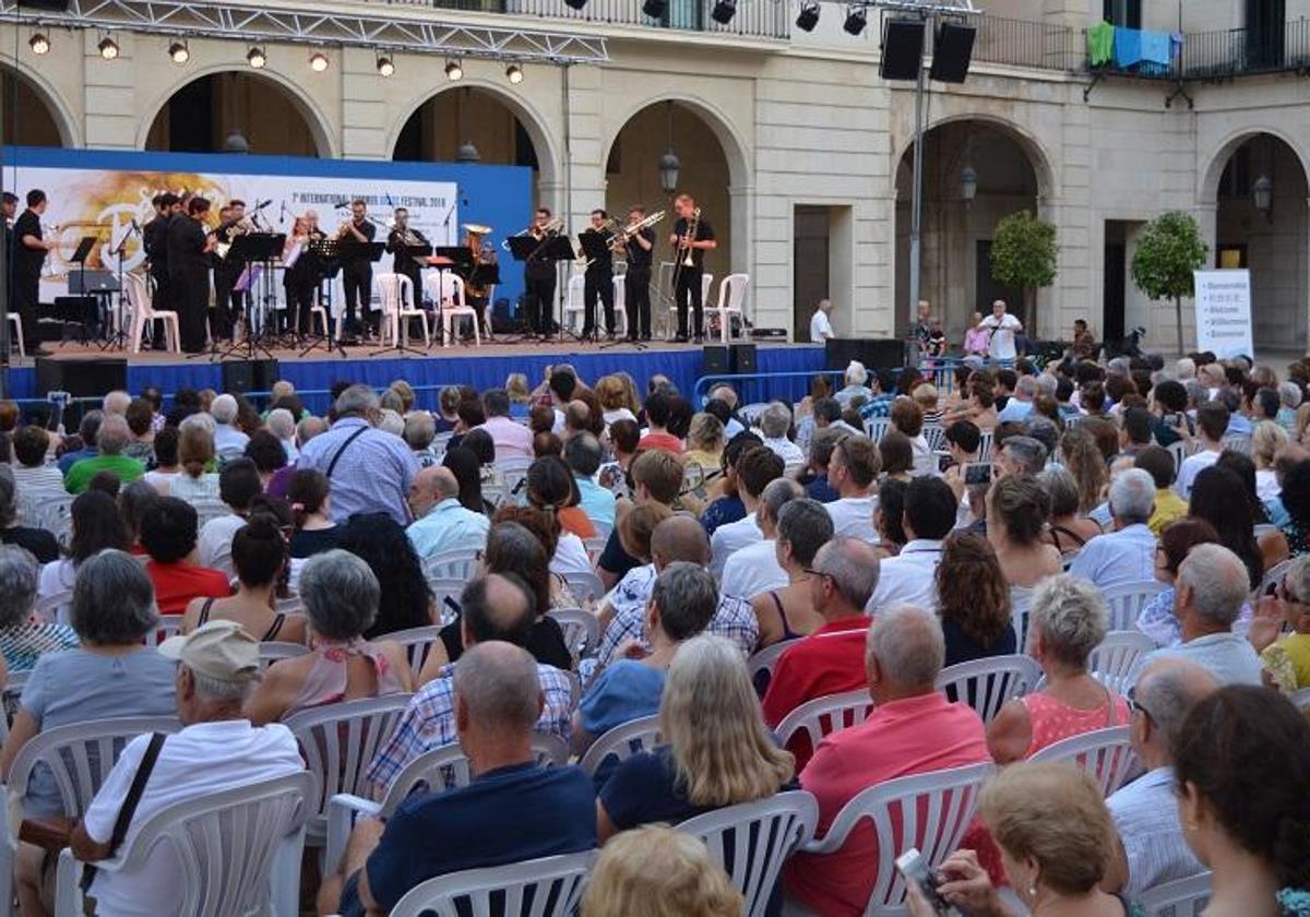 Inauguración del Summer Brass en una imagen de archivo.