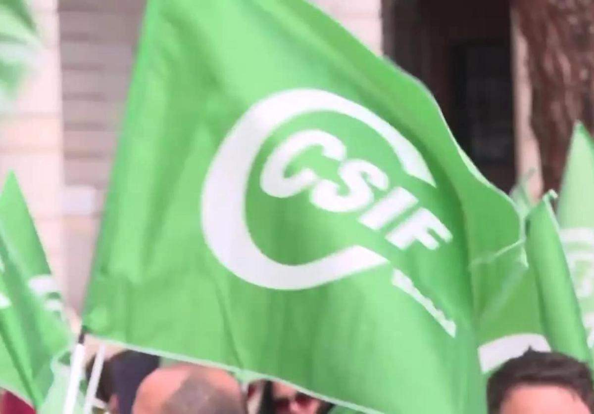 Manfestación CSIF.