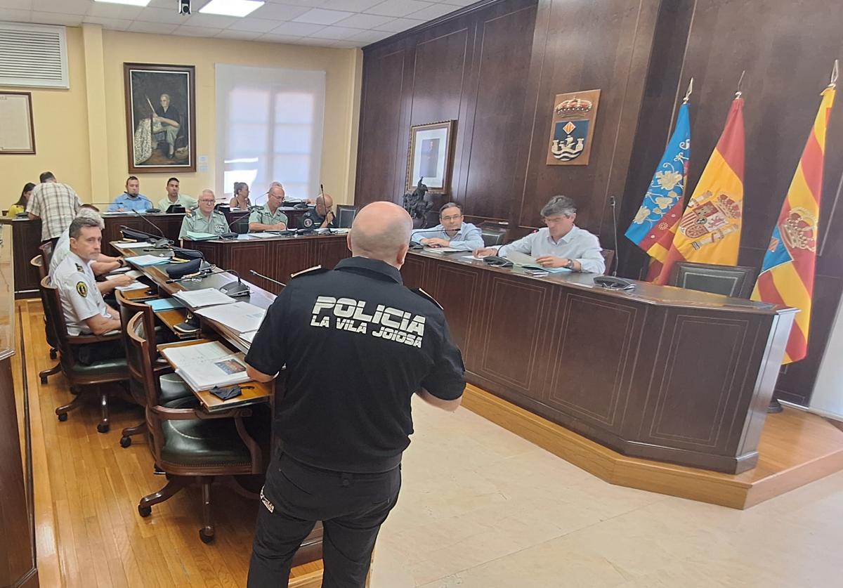 Junta Local de Seguridad de la Vila Joiosa.
