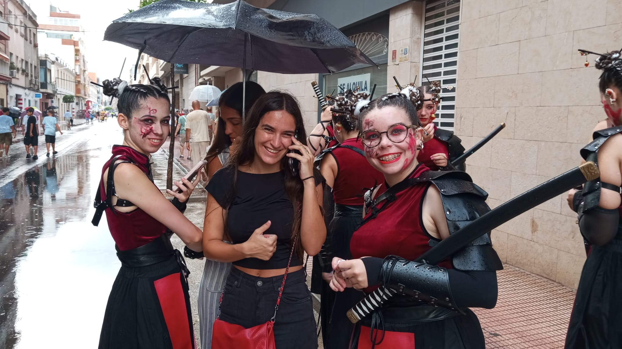 Fiestas pasadas por agua en Dènia