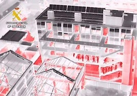 Imágenes de la operación que ha desarticulado la banda.