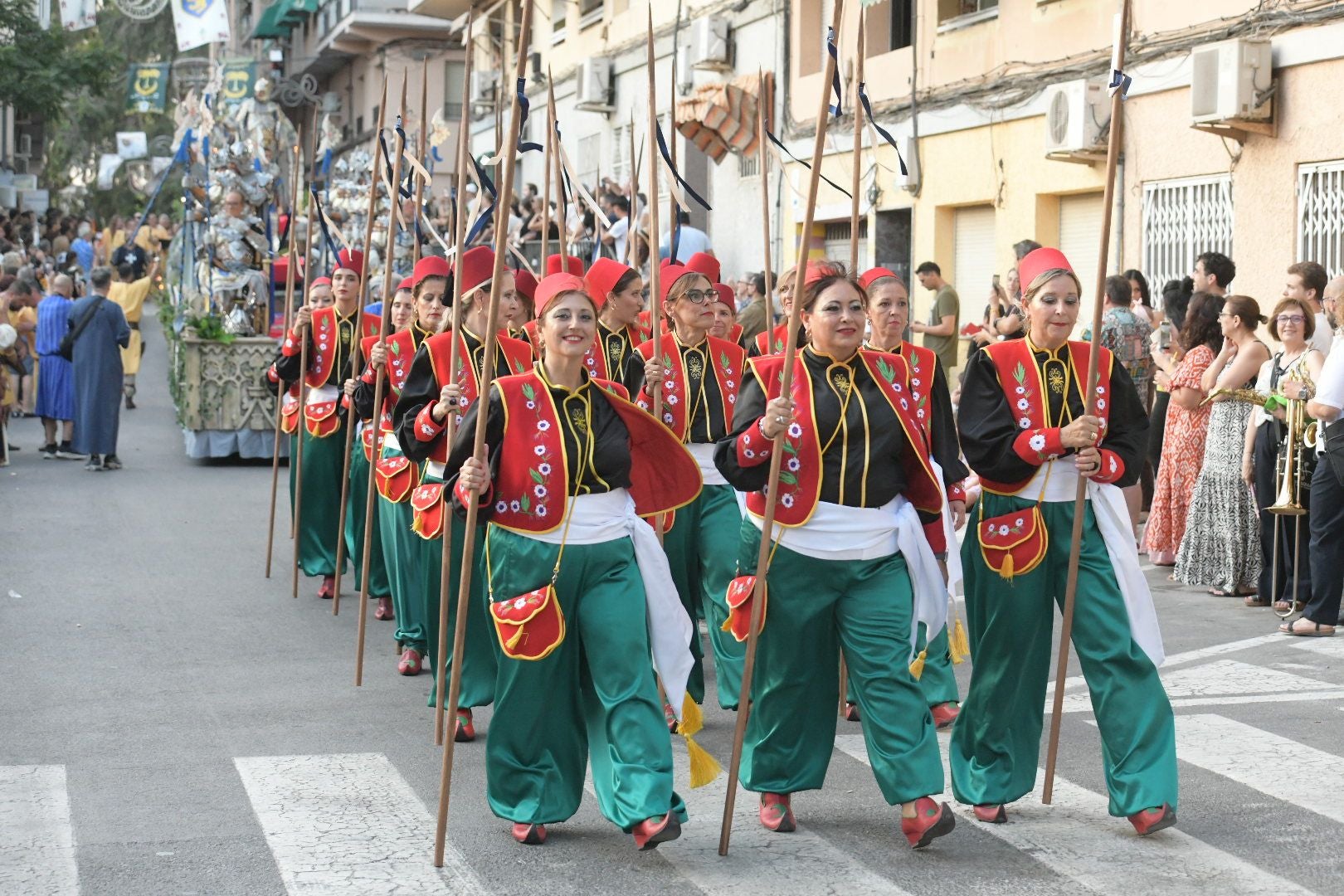 Apoteósica entrada cristiana en las fiestas de San Blas